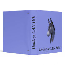Donkeys CAN DO binder