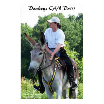 donkeys can do!! posters by itsadonkeycom donkeys can do!! posters