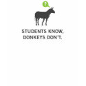 Donkeys just don't know... t-shirts by StudentsKnow Donkeys just don't know... t-shirts