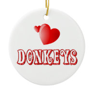 Donkeys Ornament
