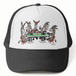 Donkeys play'in Poker hats