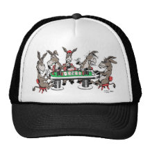 Donkeys play'in Poker Trucker Hat