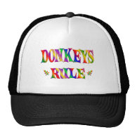 DONKEYS RULE HATS