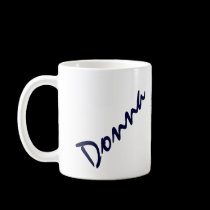 Donna blue mugs