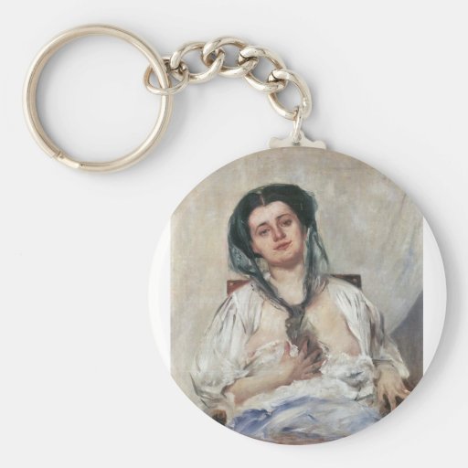 Donna Gravida by Lovis Corinth Key Chain