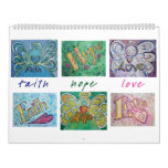 DonnaBellas Angels Word Art Calendar