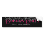 Donna's Dolls bumper stickers