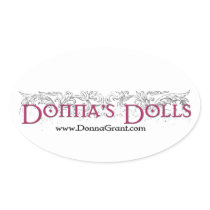 Donna's Dolls Sticker