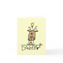 Donner Reindeer Christmas T-shirts and Gifts cards