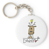 Donner Reindeer Christmas T-shirts and Gifts Key Chain