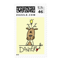 Donner Reindeer T-shirts and Gifts Stamp