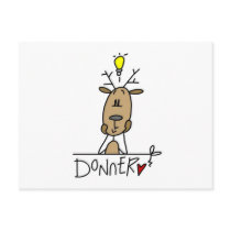 Donner Reindeer T-shirts and Gifts Post Cards