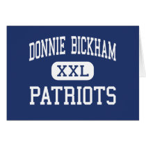 Donnie Bickham Patriots Middle Shreveport cards by customteamsportswear Donnie Bickham Patriots Middle Shreveport cards