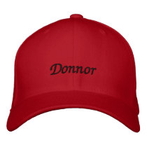 Donnor Reindeer  Cap / Hat embroidered hats