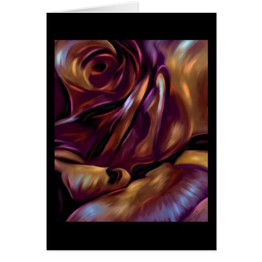 Donnybrook Rose Abstract Art Cards