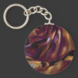 Donnybrook Rose Abstract Art Keychains