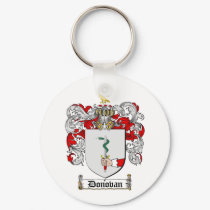 DONOVAN FAMILY CREST -  DONOVAN COAT OF ARMS keychains