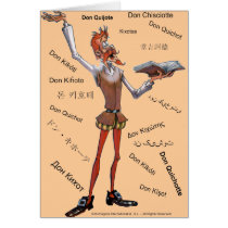 DONQUIXOTE IN TRANSLATION - 400 YEARS - Cervantes cards