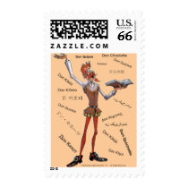 DONQUIXOTE IN TRANSLATION - 400 YEARS - sellos Stamp