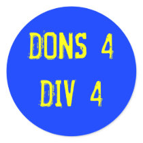 DONS4DIV4 stickers