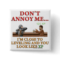 Don't Annoy Me Pinback Buttons