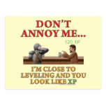 Don't Annoy Me Post Cards