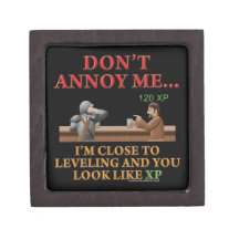 Don't Annoy Me Premium Keepsake Boxes