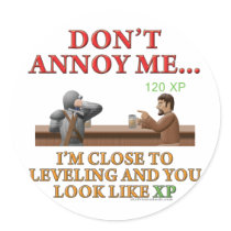 Don't Annoy Me stickers by thefrozenduck Don't Annoy Me stickers