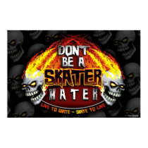 Don't Be A Skater Hater 23X35 Poster posters by LinkArtworks Don't Be A Skater Hater 23X35 Poster posters