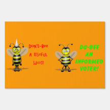 Don't Be A Useful Idiot Lawn Signs