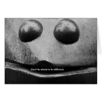 Don't be afraid to be different cards