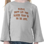 Don't be aggy Toddler Long Sleeve Tees
