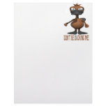 Dont Be Ducking Me Personalized Letterhead