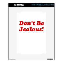 Dont Be Jealous Decals For NOOK