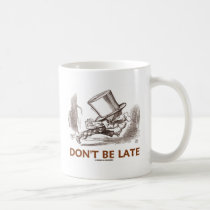 Don't Be Late (Mad Hatter Running) Mugs
