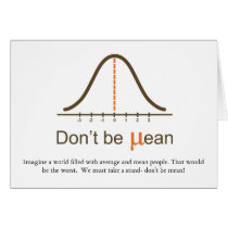 Don't be mean cards
