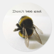 Don't bee sad stickers