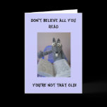 Don't believe all you read... cards