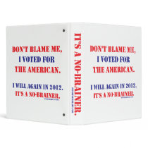 Don't Blame Me... 3 Ring Binder
