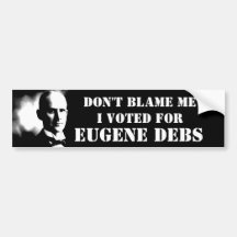 Don't Blame Me... Bumper Sticker