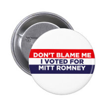 Don't Blame Me Button