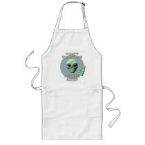 Don't Blame Me, I Voted Alien aprons