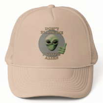 Don't Blame Me, I Voted Alien hats