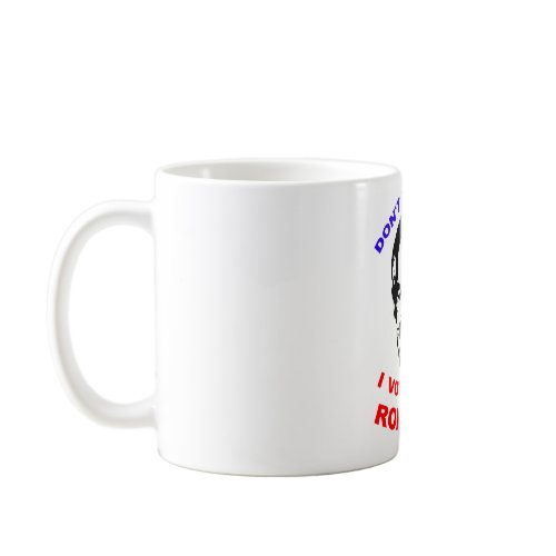 Don't Blame Me. I Voted For Ron Paul! mug