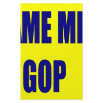 Don't Blame Me I Voted GOP Custom Stationery