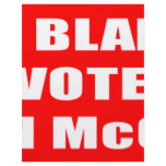 Don't Blame Me I Voted McCain Flyer