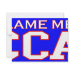 Don't Blame Me I Voted McCain Custom Invites