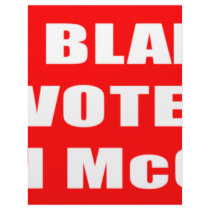 Don't Blame Me I Voted McCain Letterhead