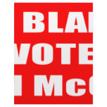 Don't Blame Me I Voted McCain Letterhead