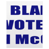 Don't Blame Me I Voted McCain Letterhead Template